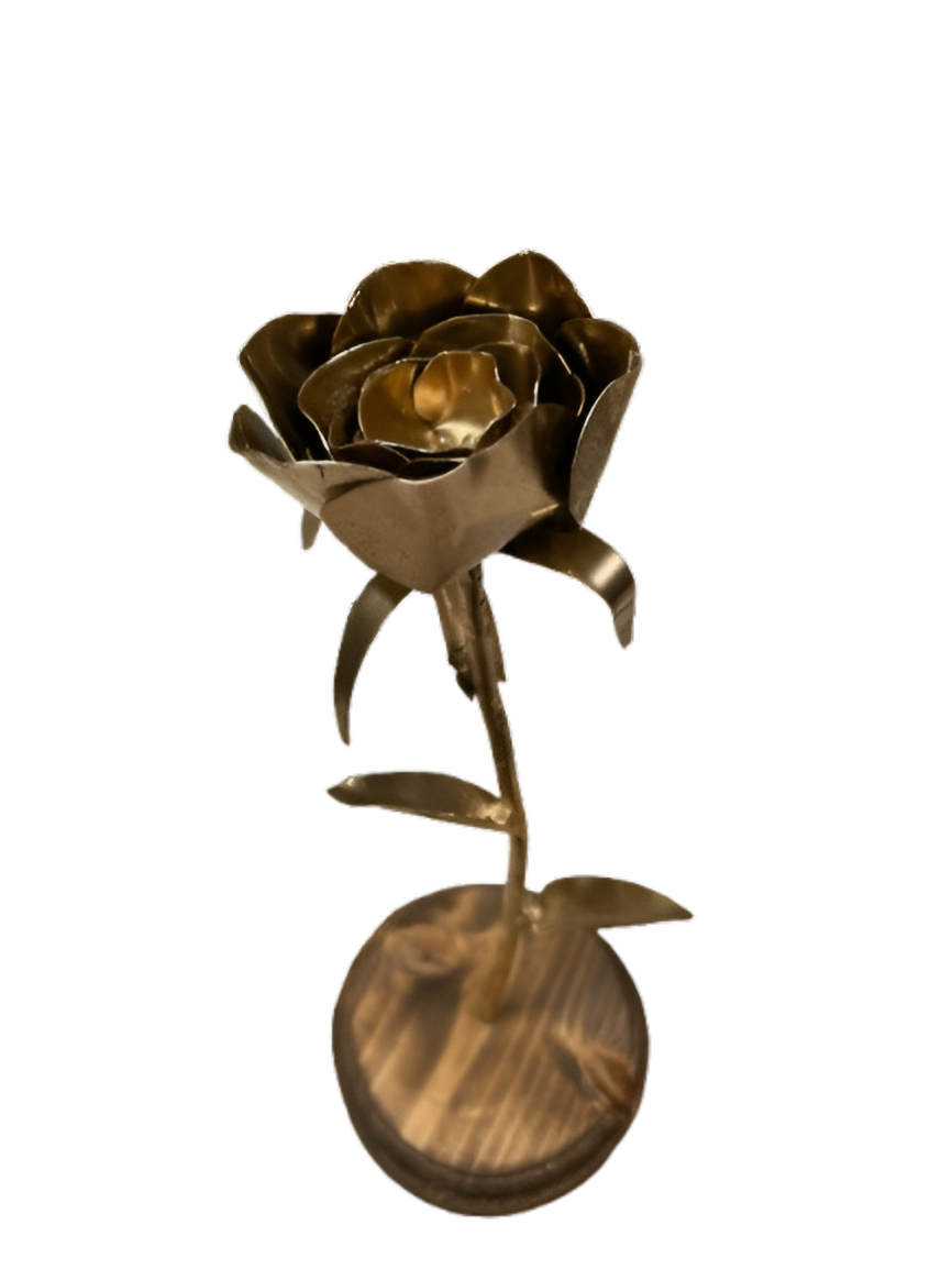 Złota Róża na Drewnianej Podstawce